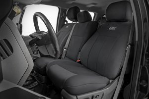 Ford F-250 Super Duty Seat Covers - Front and Rear - Rough Country - Neoprene - '11-'16